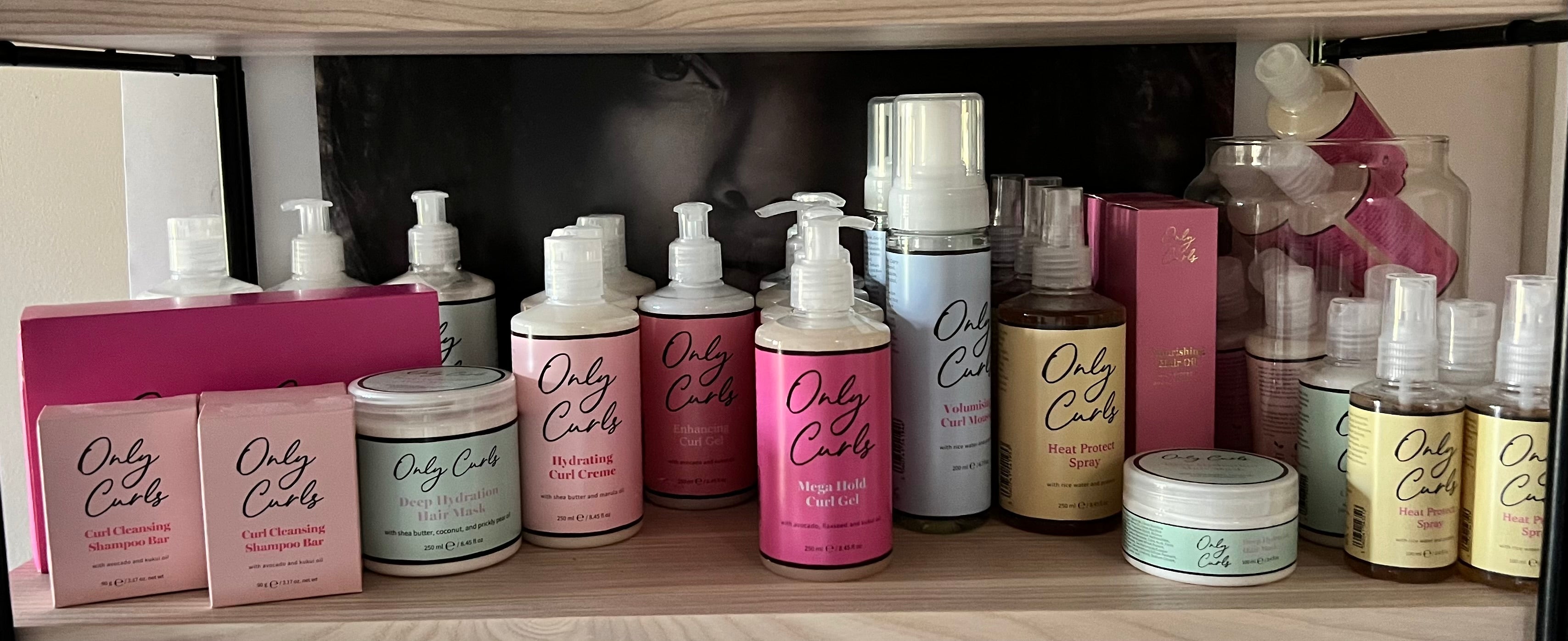A Discount Code for you - can't find what you want? Visit Only Curls website directly & use code ' Cornwallcurlspecialist '  for £5 off